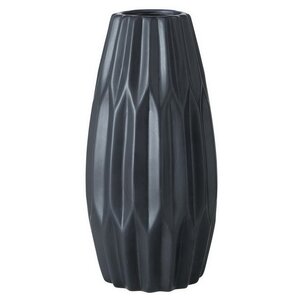 Керамическая ваза Френе 26 см черная Boltze фото 5
