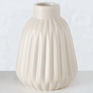 Фарфоровая ваза Mavra 12 см бежевая