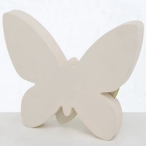 Декоративная фигурка Бабочка Аделия 18 см белая Boltze фото 5