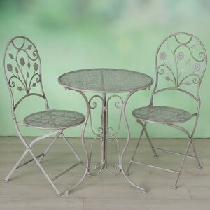 Комплект садовой мебели Rosee: 1 стол + 2 стула (Boltze, Германия). Артикул: 2024359