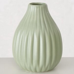 Фарфоровая ваза Concordia 12 см светло-зеленая (Boltze, Германия). Артикул: 2027308-2