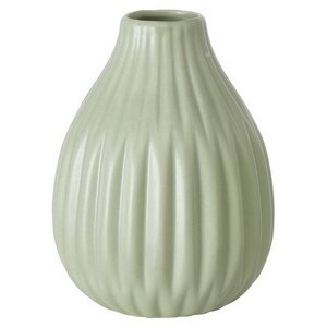 Фарфоровая ваза Concordia 12 см светло-зеленая Boltze фото 3