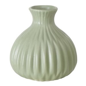 Фарфоровая ваза Kaleria 12 см светло-зеленая Boltze фото 3
