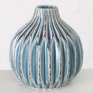 Керамическая ваза Alicante Franja 11 см (Boltze, Германия). Артикул: 2028627-1