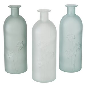 Набор стеклянных ваз Cardene Botaniko 21 см, 3 шт Boltze фото 7