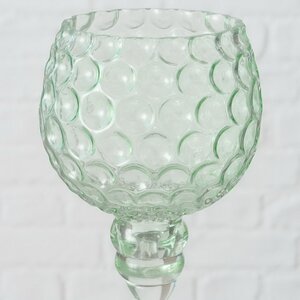 Набор стеклянных подсвечников - бокалов Модена 20-30 см зеленый, 3 шт Boltze фото 9