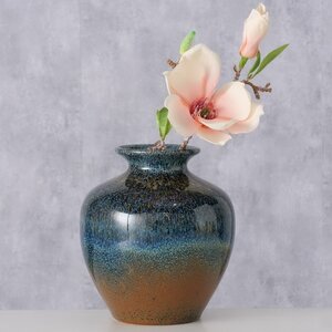 Керамическая ваза Гравлин 19 см (Boltze, Германия). Артикул: 2037782