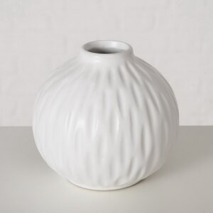 Фарфоровая ваза Masconni Blanco 10 см Boltze фото 1
