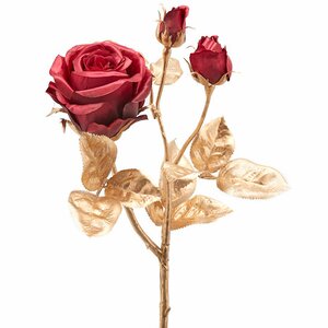 Искусственная роза Лили Марлен 48 см (EDG, Италия). Артикул: 214919-48