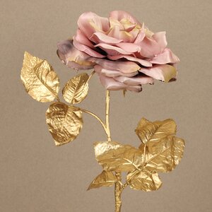 Искусственная роза Глория Деи 57 см, розовая EDG фото 3