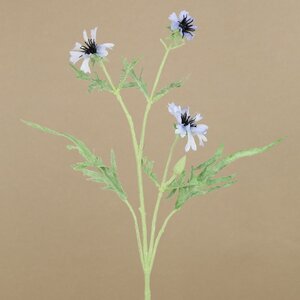 Искуcственный цветок Василек - Blu Pallido 71 см EDG фото 1