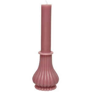 Декоративная свеча Normanni Royale: Velvet Pink 25 см Kaemingk фото 5
