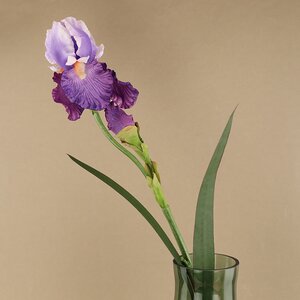 Искусственный цветок Ирис - Viola de Mar 75 см (EDG, Италия). Артикул: 215675-60