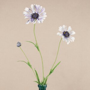 Искуcственный цветок Scabiosa - Perfecta Blue 65 см (EDG, Италия). Артикул: 215771-83-1