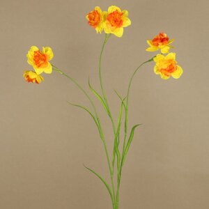 Искуcственный цветок Нарцисс - Monte Olandese 80 см (EDG, Италия). Артикул: 215813-27-2