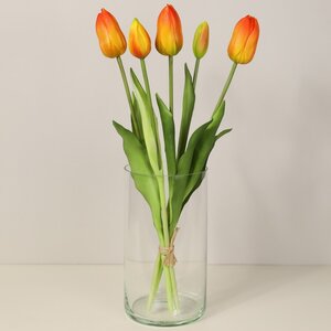 Силиконовые тюльпаны Amadeus 5 шт, 40 см EDG фото 2
