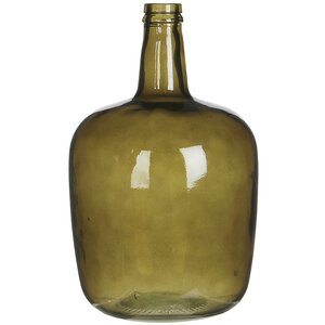 Бутылка декоративная "Мануэла", 37*22 см, оливковый (Edelman, Нидерланды). Артикул: ID36221