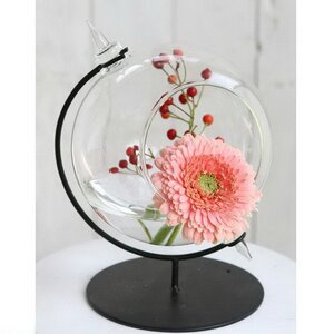 Декоративная ваза-флорариум Globo Sphere 21 см, стекло (Ideas4Seasons, Нидерланды). Артикул: 29292