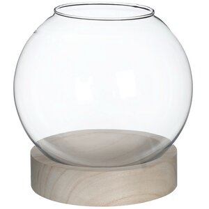 Стеклянная ваза на подставке Жардин 21 см Ideas4Seasons фото 4