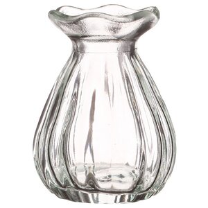 Стеклянная ваза Caruso 9 см прозрачная Ideas4Seasons фото 2