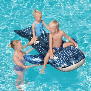Надувная игрушка для плавания Whaletastic Wonders 193*122 см Bestway фото 1