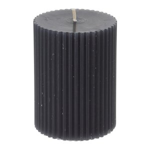 Декоративная свеча Эстри 8*6 см черная Koopman фото 2