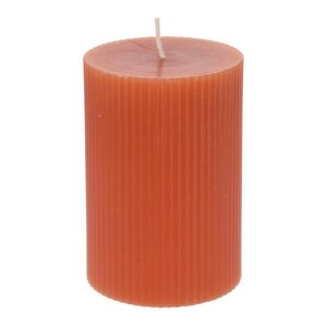 Декоративная свеча Эстри 10*7 см оранжевая Koopman фото 2