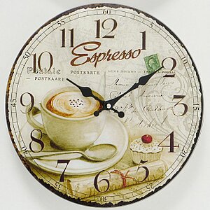 Настенные часы Coffee Time - Рим 34 см (Boltze, Германия). Артикул: 4258800-2
