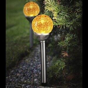 Садовые солнечные светильники Solar Roma 27*8 см, 2 шт, IP44 (Star Trading, Швеция). Артикул: 479-83