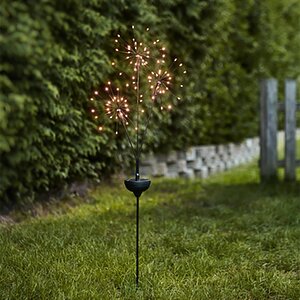 Садовый светильник на солнечной батарее Flower Fly 95 см, 90 теплых белых LED ламп, IP44 (Star Trading, Швеция). Артикул: 480-53
