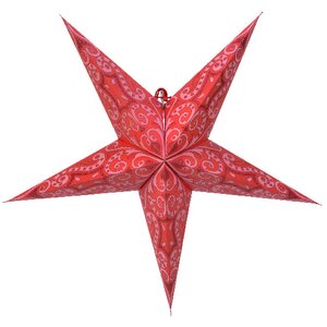 Светильник Звезда из бумаги Майя 60 см (Kaemingk, Нидерланды). Артикул: ID58009