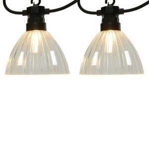 Гирлянда из лампочек Kind of Magic, 10 ламп, теплые белые LED, 4.5 м, черный ПВХ, соединяемая, IP44 (Kaemingk, Нидерланды). Артикул: ID72603