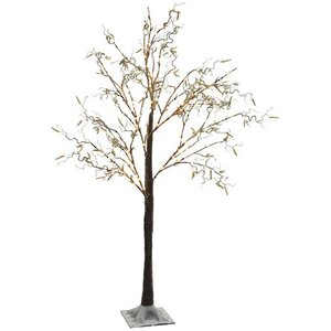 Светодиодное дерево Snowy Hazel 125 см, 150 теплых белых микро LED ламп, IP44 Kaemingk фото 1