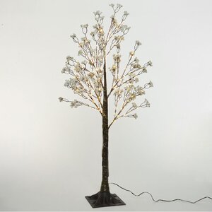 Светодиодное дерево Flower Clouds 100 см, 150 теплых белых микро LED ламп, IP44 Kaemingk фото 1