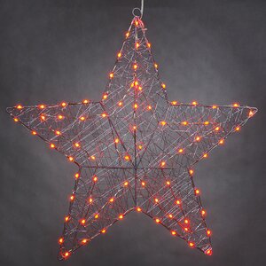Светящаяся звезда Stella 58 см, 80 разноцветных LED ламп, контроллер, таймер, пульт управления, IP44 Kaemingk фото 10
