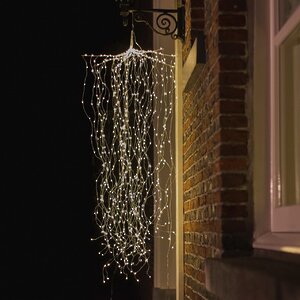 Светодиодное украшение - лиана Lustre Otto 90 см, 320 теплых белых Big&Bright LED ламп с мерцанием, IP44 (Kaemingk, Нидерланды). Артикул: ID76394