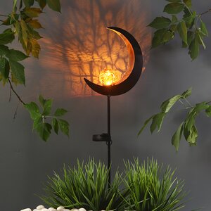 Садовый светильник на солнечной батарее Solar - Fire Moon 93 см, IP44 (Koopman, Нидерланды). Артикул: 512000640-1