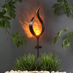 Садовый светильник на солнечной батарее Solar - Flames 93 см, IP44 Koopman фото 1