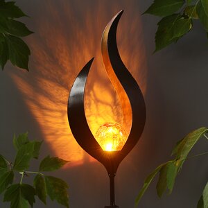 Садовый светильник на солнечной батарее Solar - Flames 93 см, IP44 Koopman фото 2