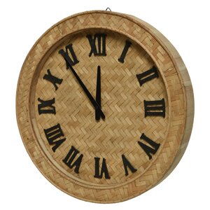 Настенные часы Bamboo 45 см (Kaemingk, Нидерланды). Артикул: 520994