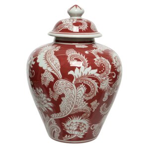 Китайская ваза Цветок Дракона 31 см (Kaemingk, Нидерланды). Артикул: 523863