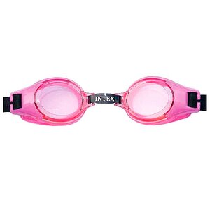 Очки для плавания Юниор розовые, 3-8 лет (INTEX, Китай). Артикул: 55601-роз