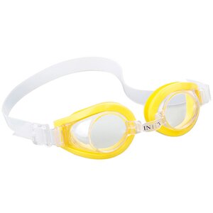 Очки для плавания Play желтые, 3-8 лет (INTEX, Китай). Артикул: 55602-желт