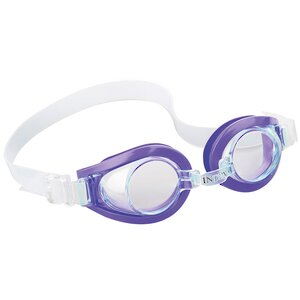 Очки для плавания Play фиолетовые с белым, 3-8 лет INTEX фото 1