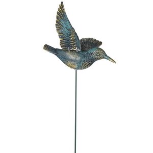 Набор садовых штекеров Птички Флавио: Giardini Di Boboli 60 см, 4 шт, синие Koopman фото 2