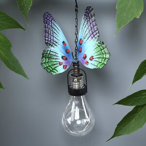 Садовый светильник на солнечной батарее Solar Butterfly Olly 17*13 см, IP44 Koopman фото 2