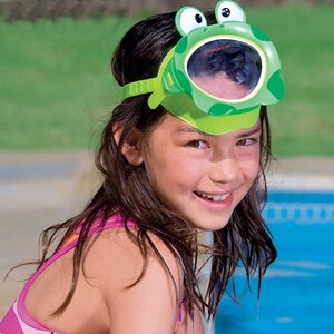 Маска для плавания Fun Mask - Забавная лягушка, 3-10 лет (INTEX, Китай). Артикул: 55910-2