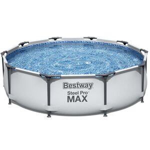 Каркасный бассейн 56408 Bestway Steel Pro Max 305*76 см, фильтр-насос Bestway фото 5