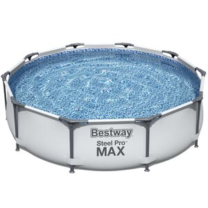 Каркасный бассейн 56408 Bestway Steel Pro Max 305*76 см, фильтр-насос Bestway фото 7