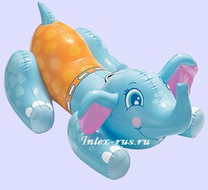 Надувная игрушка "Слоник", 122*62 см (INTEX, Китай). Артикул: 56553